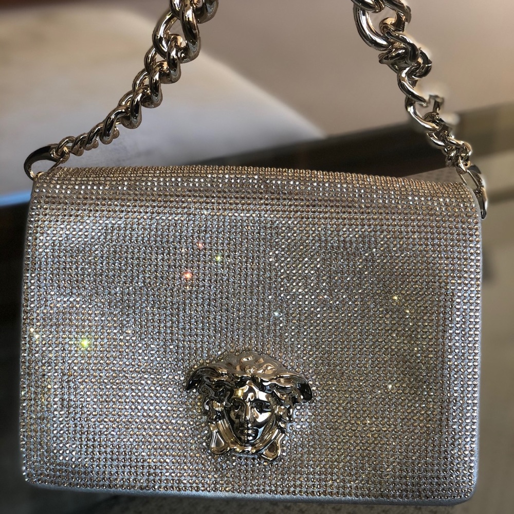 Versace Palazzo Sultan Medusa Swarovski Bag